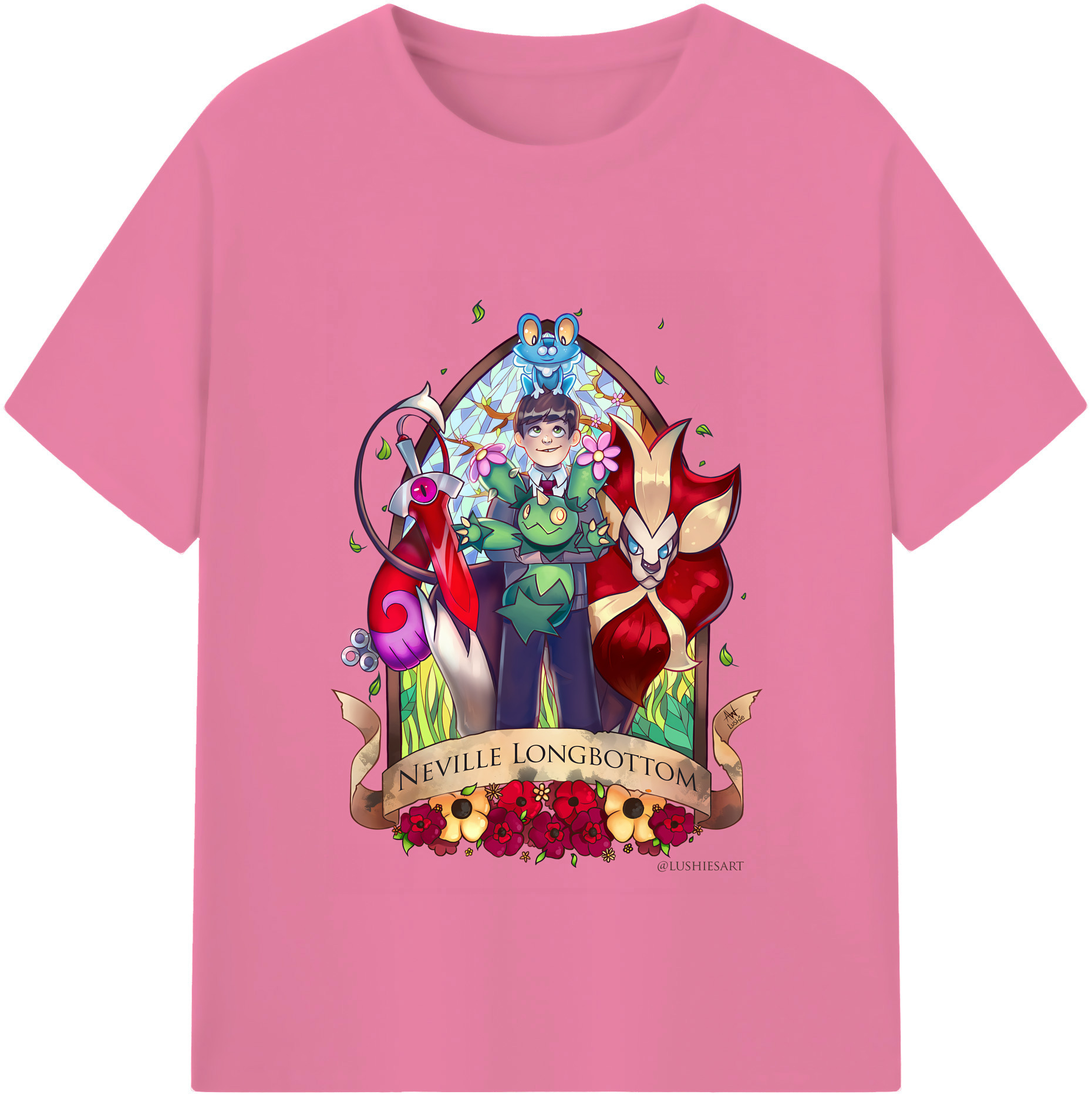（画像用） Harry Potter ハリー・ポッターシリーズ 綿100％半袖Tシャツ（フロントプリント）
